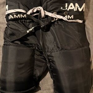 JAMM Black Youth Hockey Pants